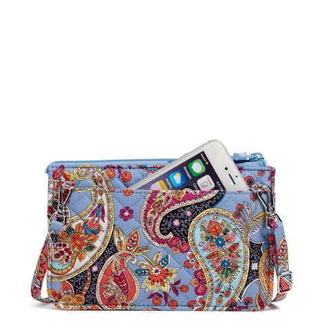 vera bradley rfid card case|Vera Bradley rfid wallet crossbody.